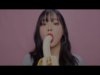 rose asmr sounds of eating bananas sounds of sticky mouth